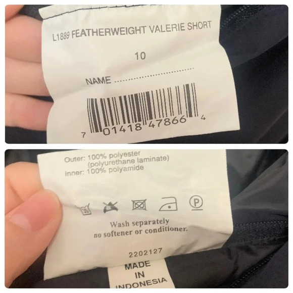 Barbour Featherweight Valerie Short Trench Jacket in Dark Navy Blue Size 6 - Picture 16 of 16